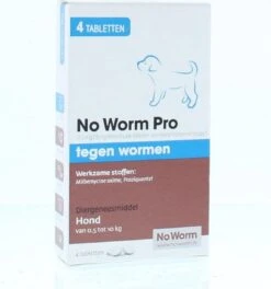 Emax Exil No Worm Pro - Kleine Hond - 4 Tabletten -Huisdierbenodigdheden 1123x1200