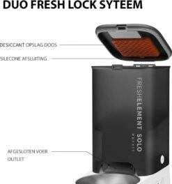 PETKIT® Element SOLO ZWART – Automatische Voerbak Kat – 3L – Vershoudend – Met App -Huisdierbenodigdheden 1123x1200 5