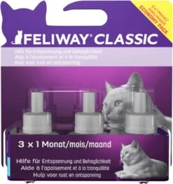 Feliway Classic - Navulling - 3 X 48 Ml - Anti-stress Kat