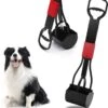 Nobleza 48A1V - Opvouwbare Poepschep Hond - Poop Grabber Scoop - 15.5x13.5x66cm - Zwart