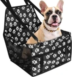 Hondemand Auto - Autostoel Hond - Autozitje Hond - Automand Hond - Kleine Tot Middelslag Hond - Waterdicht En Opvouwbaar - Honden Autozitje - Puppy's - Hondendeken - Dog Car Seat Cover - Zwart - Hond Kat Konijn - Dog Car Seat Cover