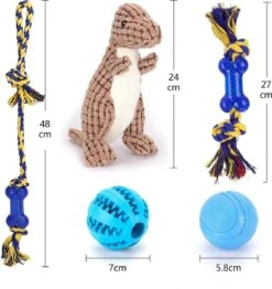 Nobleza Honden Speelgoed Set PLK - 5 Stuks -Huisdierbenodigdheden 1132x1200 5