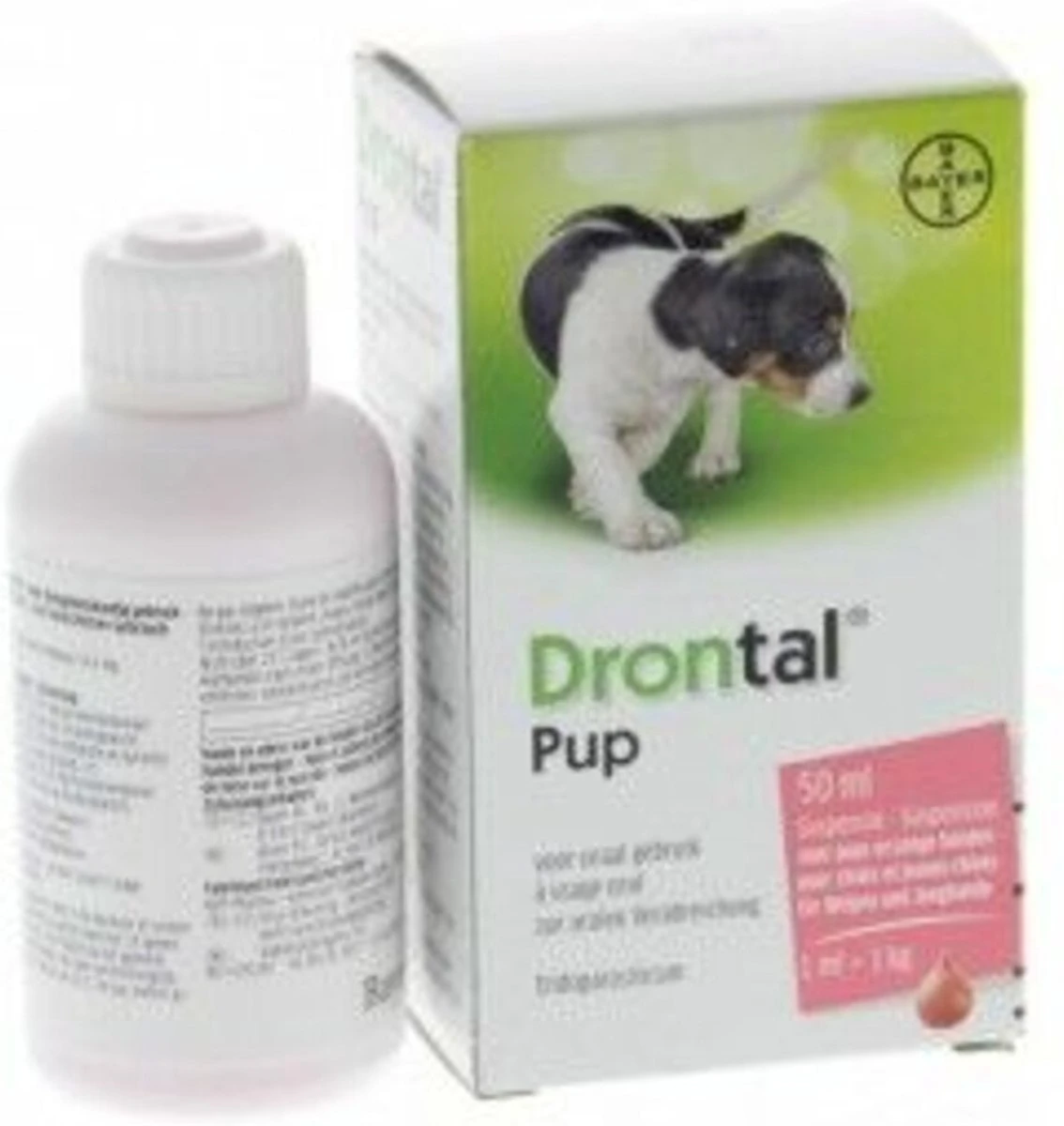 Drontal Pup Ontwormingsmiddel - Puppy - 50 Ml 2 Drontal Pup Ontwormingsmiddel - Puppy - 50 Ml - Afbeelding 2