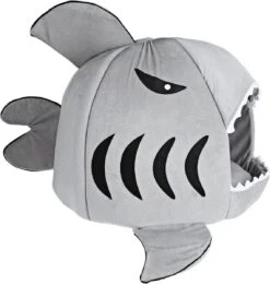 MikaMax Haai Hondenmand - Kattenmand - Dierenmand - Huisdierkussen - Mand Of Bed - Origineel - Extra Zacht Materiaal - 42 X 42 X 36 Cm -Huisdierbenodigdheden 1140x1200 8