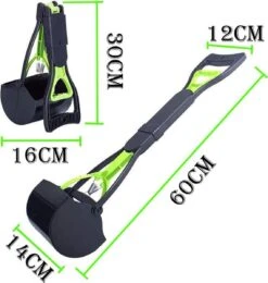 Hondenpoepschep – Poepschep – Poepgrijper - Poepschepper Voor Honden – Groen - 60CM -Huisdierbenodigdheden 1141x1200 11