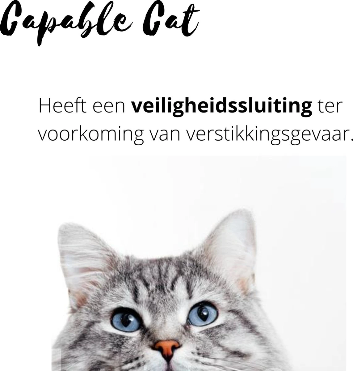 Capable Cat Vlooienband Kat | Vlooien | Luizen | Teken | Mijten | 8 Maanden Bescherming | Katten 4 Capable Cat Vlooienband Kat | Vlooien | Luizen | Teken | Mijten | 8 Maanden Bescherming | Katten - Afbeelding 4
