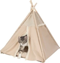 Trixie Kattenmand Tipi Boho Beige - 55X55X65 CM -Huisdierbenodigdheden 1148x1200 11