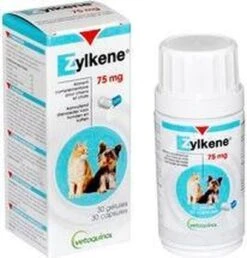 Zylkene Capsules 75 Mg (30 Stuks) - Voor Kat & Kleine Hond -Huisdierbenodigdheden 1149x1200