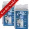 Pet-Earth Golden Odour - Kattenbakvulling - Perfecte Klontvorming - 2 X 14 Kg