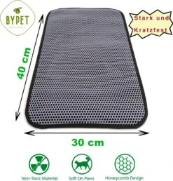 Blue Eyes Kattenbakmat, 30 Cm X 40 Cm, (!!! MAAT !!!) Kattenbakmat, Kattenbakonderlegger, Honingraatdesign, Kattenbak, Waterdicht, Dubbellaags Ontwerp, Honingraatmat (grijs) 9 Blue Eyes Kattenbakmat, 30 Cm X 40 Cm, (!!! MAAT !!!) Kattenbakmat, Kattenbakonderlegger, Honingraatdesign, Kattenbak, Waterdicht, Dubbellaags Ontwerp, Honingraatmat (grijs) -Huisdierbenodigdheden 1150x1200 20