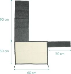 Navaris Katten Krabmat - Bescherming Van Meubels - Voor Banken En Stoelen - Krabbescherming - Rechtsdraaiend -Huisdierbenodigdheden 1150x1200 23