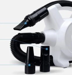 Hondenfohn - Waterblazer Met Draaiknop - 2400W Vermogen Met Warme En Koude Stand - Wit -Huisdierbenodigdheden 1151x1200 2