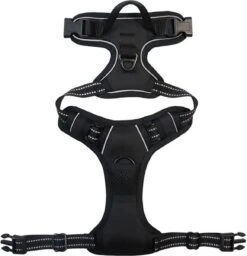 Somstyle Anti Trek Hondentuig L Met Hondenriem - Leiband - Y Tuig Hond - Hondenharnas - Riem - Zwart 8 Somstyle Anti Trek Hondentuig L Met Hondenriem - Leiband - Y Tuig Hond - Hondenharnas - Riem - Zwart -Huisdierbenodigdheden 1158x1200 11