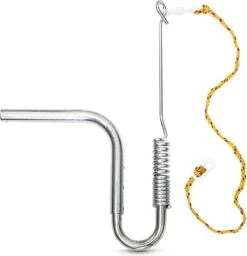 Relaxdays Fietsbeugel Hond - Verstelbare Hondenbeugel - Afstandhouder Fiets Hondenriem