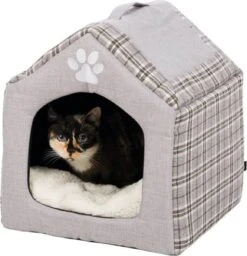 Trixie Relax Iglo Hondenhuis Silas Grijs/Creme - 40X45X40 CM -Huisdierbenodigdheden 1160x1200 9