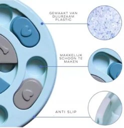 Joyha Honden Puzzel Met Gratis Hondenkam | Speelgoed | Speeltjes | Slow Feeder | Intelligentie | Denkspelletje | Puppyspeelgoed | Anti Schrokbak | Interactieve | Langzame Voerbak | Dog Puzzle | Hondenpuzzel -Huisdierbenodigdheden 1161x1200 4