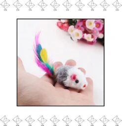 Merkloos EPIN | Pluche Speelmuis | Katten Speelgoed | Speelmuizen | Speel Muisje -Huisdierbenodigdheden 1164x1200 23