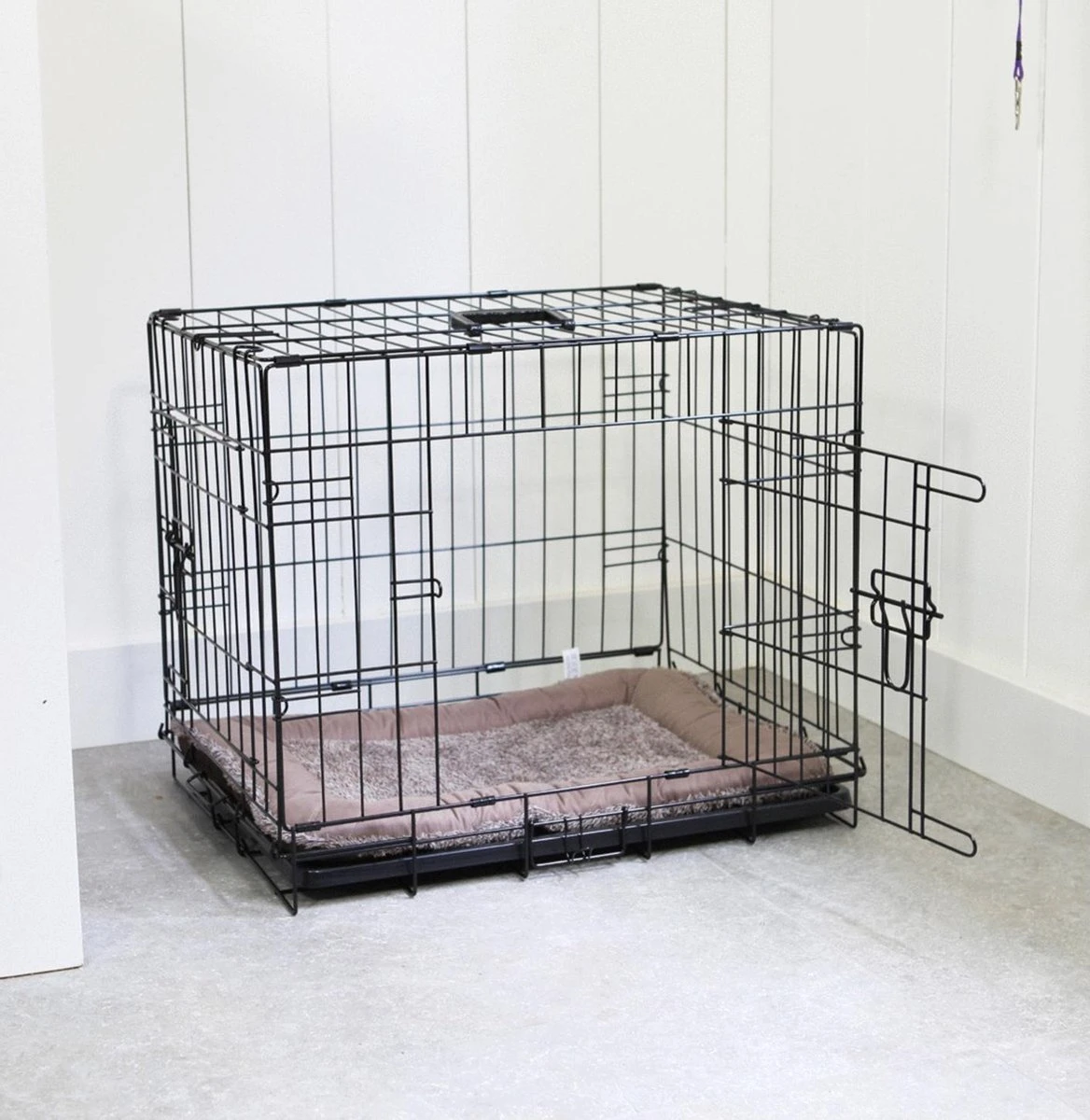 Adori Hondenbench - Zwart - S - 62 X 44 X 50 Cm 3 Adori Hondenbench - Zwart - S - 62 X 44 X 50 Cm - Afbeelding 3