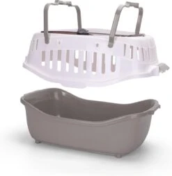 Nobleza 41WSJ - Reisbench - Reismand - Transportbox - 58 X 40 X 42.5 Cm - Grijs -Huisdierbenodigdheden 1169x1200 18