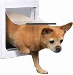 Trixie 2-Weg Hondenluik Wit - S-M 30 X 36 CM -Huisdierbenodigdheden 1169x1200 4