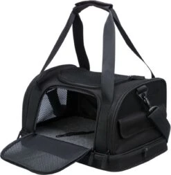 Trixie Vliegtuigtas Fly Zwart - 45X28X25 CM -Huisdierbenodigdheden 1171x1200 3
