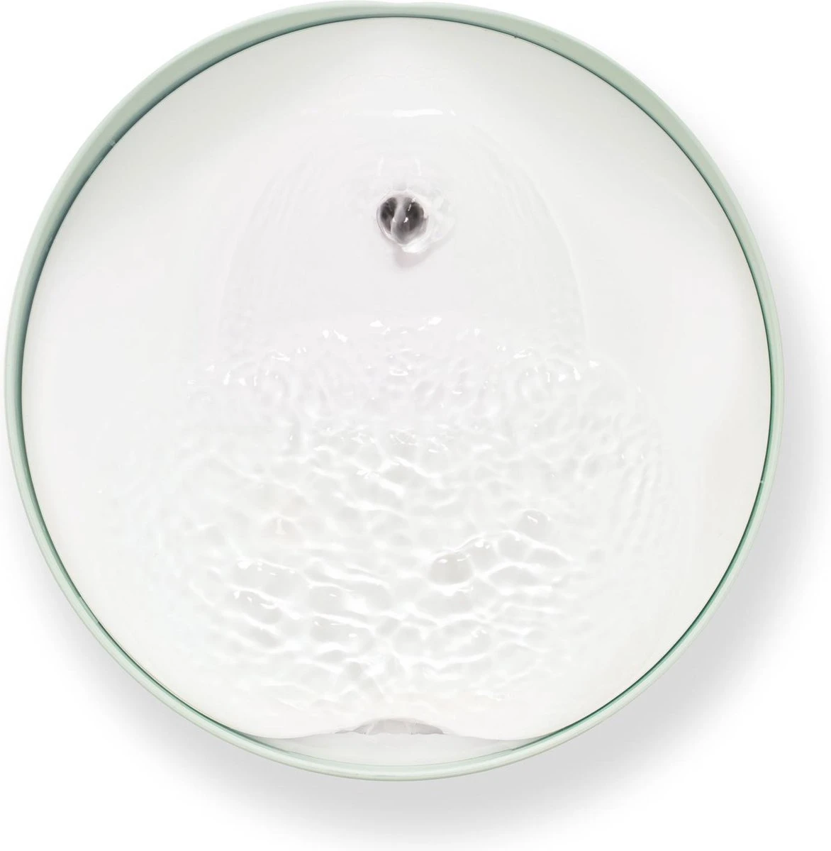 Catit Pixi Fountain - Kattendrinkbak - 20x20x16 Cm Groen 2 Catit Pixi Fountain - Kattendrinkbak - 20x20x16 Cm Groen - Afbeelding 2