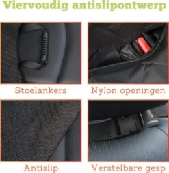 Merkloos Luxe Hondendeken Achterbank En Kofferbak - Hondendeken Auto - Waterdicht - Geschikt Voor In De Wasmachine - Dierenproducten - Hondenaccessoires - 137 X 147 Cm -Huisdierbenodigdheden 1172x1200 2