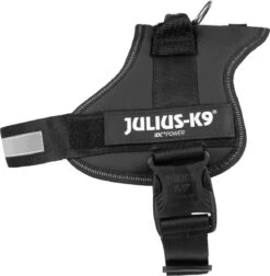 Julius K9 K9®Powertuig, M - Maat 0, Zwart -Huisdierbenodigdheden 1174x1200