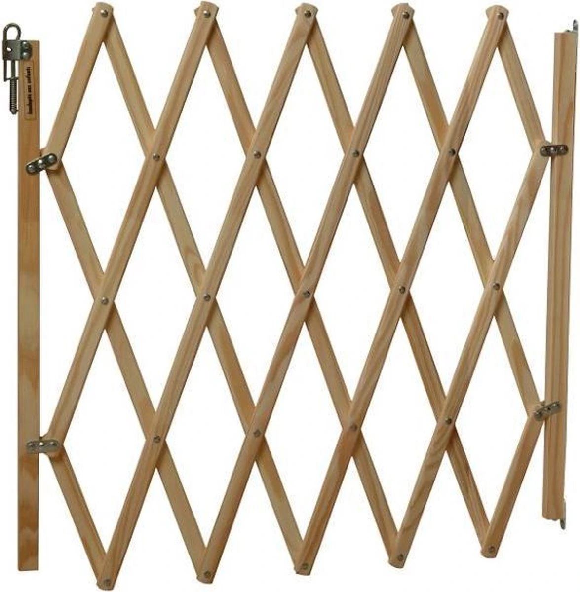 Merkloos Deurhek Harmonica Hout 60 >--< 110 Cm 1 Merkloos Deurhek Harmonica Hout 60 >--< 110 Cm