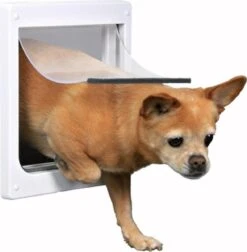 Trixie 2-Weg Hondenluik Wit - XS-S 25 X 29 CM -Huisdierbenodigdheden 1176x1200 6