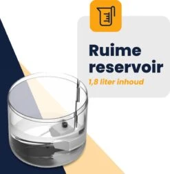 MIRO Luxe Drinkfontein - Drinkbak - Katten & Honden - Plug & Play - Zeer Stil - Met Sensor - 1.8 Liter Inhoud - + Extra Filter - Nederlandse Handleiding -Huisdierbenodigdheden 1176x1200 8