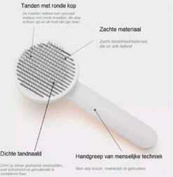 Kattenborstel - Kattenkam - Hondenborstel - Kattenhaar Verwijderaar - Haarverwijderaar Voor Huisdieren - Kattenhaar - Hondenhaar - Haarverwijderaar Voor Huisdieren - Langharig/Kortharig - Katten Accessoires - Katten - Blauwe Kleur -Huisdierbenodigdheden 1178x1200 2