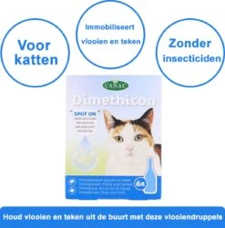 Anti-parasitaire Druppels Tegen Vlooien, Teken, Mijten En Luizen - Voor Katten Vanaf 12 Weken