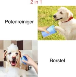 Fuzly- 2 In 1 Hondenpoten Reiniger + Handdoek - Hondenborstel - Borstel Hond / Kat - Hondenpoot Reiniger - Huisdier Poot Wassen - Borstel - Hondenverzorging - Verzorging Hond - Honden Wassen - Schoonmaak Borstel - Kattenborstel - Groen -Huisdierbenodigdheden 1181x1200 2