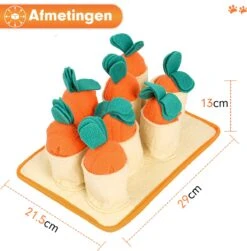Premium Snuffelmat Voor Hond En Kat - Intelligentie Speelgoed - Snuffel Mat Puppy - IQ Hondenspeeltjes - Educatieve Training Huisdier - Snuffeltrainer Hondenpuzzel - Educatief Speelgoed - Vetalo -Huisdierbenodigdheden 1182x1200 9