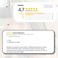 Merkloos BeautyFit - Hondennet Voor In De Auto + Hondenkleedje - Veiligheidsnet Hond - Hondenrek - Veiligheidsrek - Honden Barrière -Huisdierbenodigdheden 1184x1200 3