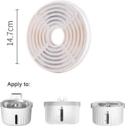 AluPet5 Pro Sense - USB Kabel/Batterij - Kat Fontein - Motion Sensor Hond Dispenser Met Filter - Automatisch 35 AluPet5 Pro Sense - USB Kabel/Batterij - Kat Fontein - Motion Sensor Hond Dispenser Met Filter - Automatisch -Huisdierbenodigdheden 1185x1200 7