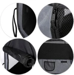 Meisterpet - XXL Opvouwbare Puppyren - 130 X 130 X 60 Cm - Met Gratis Dieren Verzorging Set T.w.v. €19.99 -Huisdierbenodigdheden 1187x1200 11