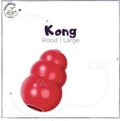 Kong Kauwbot - Hondenspeelgoed - Rood - S -Huisdierbenodigdheden 1187x1200 21