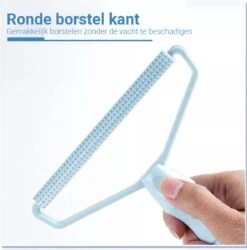 PRO-Deals | Dierenhaar Verwijderen - Haar Verwijderen - Type 2 - Kleur Roze - Kattenharen - Vachtverzorging - Hondenharen - Pluizenverwijderaar - Haaruitval - Kledingreiniger -Huisdierbenodigdheden 1187x1200 4