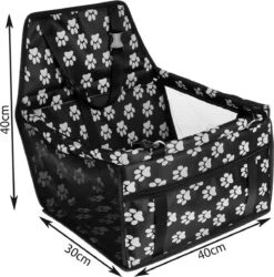 Hondemand Auto - Autostoel Hond - Autozitje Hond - Automand Hond - Kleine Tot Middelslag Hond - Waterdicht En Opvouwbaar - Honden Autozitje - Puppy's - Hondendeken - Dog Car Seat Cover - Zwart - Hond Kat Konijn - Dog Car Seat Cover -Huisdierbenodigdheden 1187x1200 8