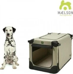 Maelson Soft Kennel - Robuuste Hondenbench Van Zacht Materiaal - Opvouwbare Kennel Met Stevig Stalen Binnenframe - Beige/zwart - XXS / XS / S / M / L / XL / XXL - 92 L 24 Maelson Soft Kennel - Robuuste Hondenbench Van Zacht Materiaal - Opvouwbare Kennel Met Stevig Stalen Binnenframe - Beige/zwart - XXS / XS / S / M / L / XL / XXL - 92 L -Huisdierbenodigdheden 1188x1200 15