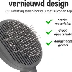 Pakeway Kattenborstel – Hondenborstel – Haarverwijderaar Voor Huisdieren – Kattenkam - Kortharig - Langharig - Inclusief Ebook! -Huisdierbenodigdheden 1188x1200 2