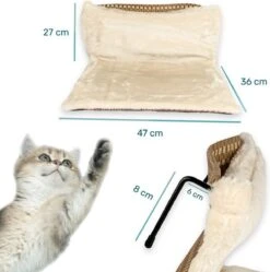 Kattenhangmat - Voor Aan Het Raam - Kattenmand - Raam - Hangmat Kat - Dieren - Kattenbed - Kattenmand - Slaapplek - Ligplaats -Huisdierbenodigdheden 1188x1200 29
