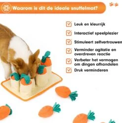 Premium Snuffelmat Voor Hond En Kat - Intelligentie Speelgoed - Snuffel Mat Puppy - IQ Hondenspeeltjes - Educatieve Training Huisdier - Snuffeltrainer Hondenpuzzel - Educatief Speelgoed - Vetalo -Huisdierbenodigdheden 1189x1200 15