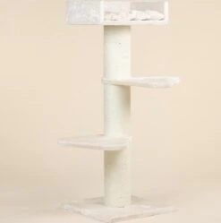RHR Quality Royalty Krabpaal - Crème/wit - 60 X 60 X 155 Cm 29 RHR Quality Royalty Krabpaal - Crème/wit - 60 X 60 X 155 Cm -Huisdierbenodigdheden 1189x1200 20