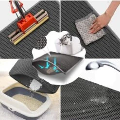 Blue Eyes Kattenbakmat, 30 Cm X 40 Cm, (!!! MAAT !!!) Kattenbakmat, Kattenbakonderlegger, Honingraatdesign, Kattenbak, Waterdicht, Dubbellaags Ontwerp, Honingraatmat (grijs) 13 Blue Eyes Kattenbakmat, 30 Cm X 40 Cm, (!!! MAAT !!!) Kattenbakmat, Kattenbakonderlegger, Honingraatdesign, Kattenbak, Waterdicht, Dubbellaags Ontwerp, Honingraatmat (grijs) -Huisdierbenodigdheden 1194x1200 23