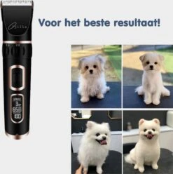 Tjilla Professionele Dieren/honden Tondeuse Set Extra Krachtig - Honden Trimmer - Lang Of Kortharige Huisdieren Katten & Honden - Draadloos - Weinig Geluid -Huisdierbenodigdheden 1194x1200 3