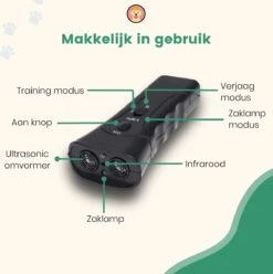 Dierboel Professionele Anti Blaf Apparaat 2022 - Diervriendelijke Ultrasoon Anti Blaf Apparaat - Voor Het Trainen Van Kleine & Grote Honden - Zonder Schok -Huisdierbenodigdheden 1196x1200 6