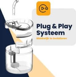 MIRO Luxe Drinkfontein - Drinkbak - Katten & Honden - Plug & Play - Zeer Stil - Met Sensor - 1.8 Liter Inhoud - + Extra Filter - Nederlandse Handleiding -Huisdierbenodigdheden 1197x1200 11